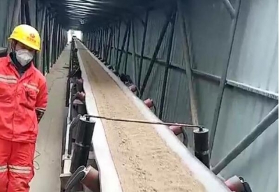 水电九局高品质机制砂打入陕西市场的首个项目投产运行