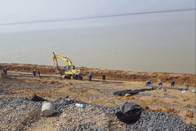 江西省各地砂场有序复工复产，保障重大项目的建设用砂需求