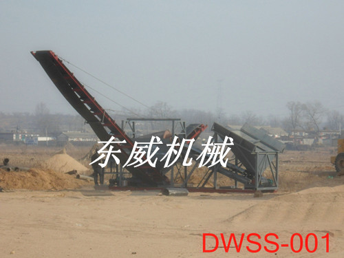 山东dw-30型筛沙机，产量高且高效节能