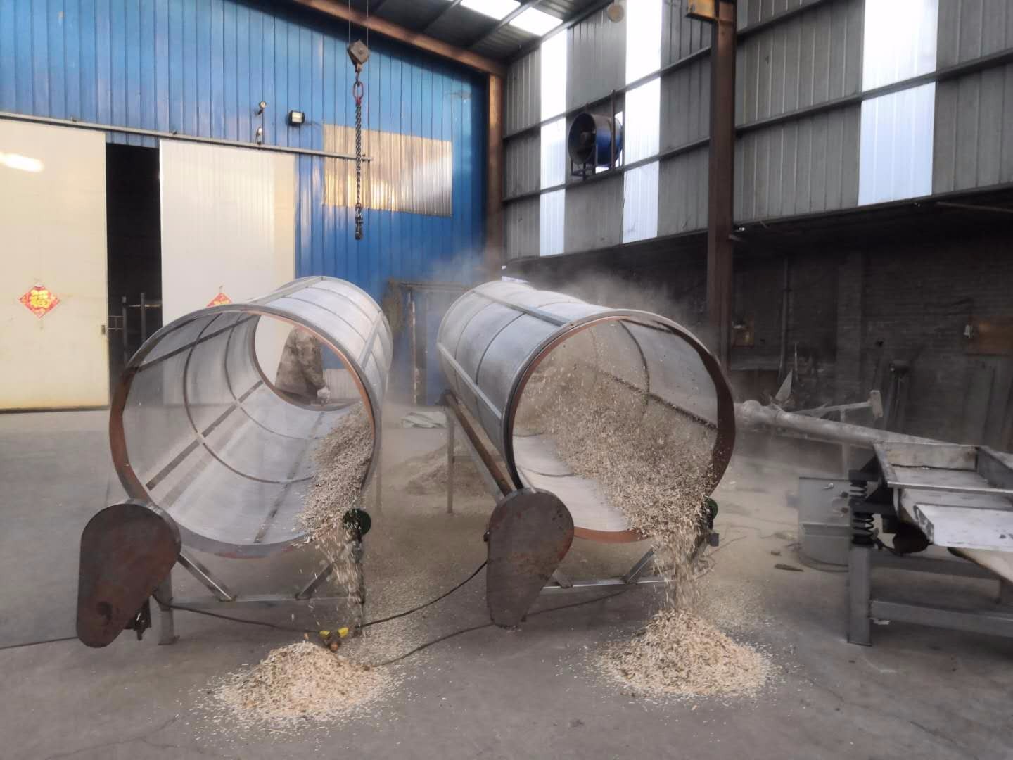 			 养殖场用的干草滚筒筛去土分机 1030型滚筒筛麦糠			 