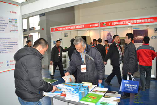 中国振动机械网西安制博会展台