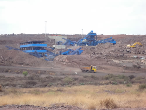 锰矿生产线项目破碎筛分设备