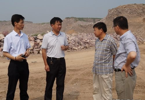 中国砂石协会中原行之--河南省辉县市资源运营管理局