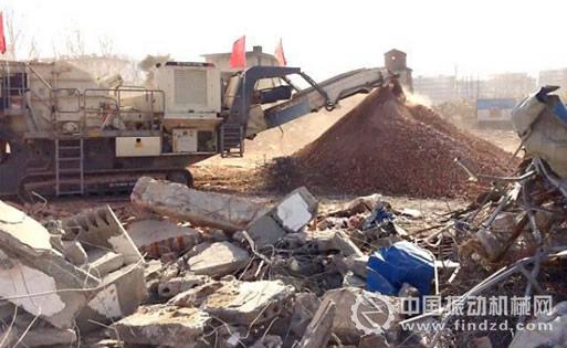 特雷克斯南方路机产品广泛服务于中国建筑垃圾资源化利用