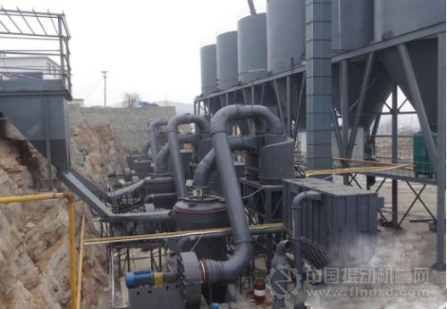 图：上海世邦MTW215煤粉生产线