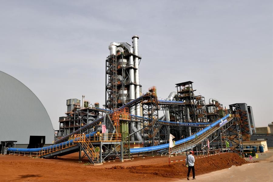 7月17日，中材建设承建和运营的尼日利亚索科托水泥厂正式开工