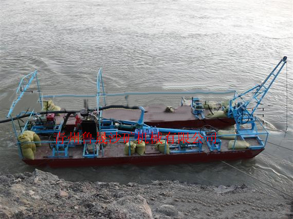 河道浅海流域通用的大型吸沙船