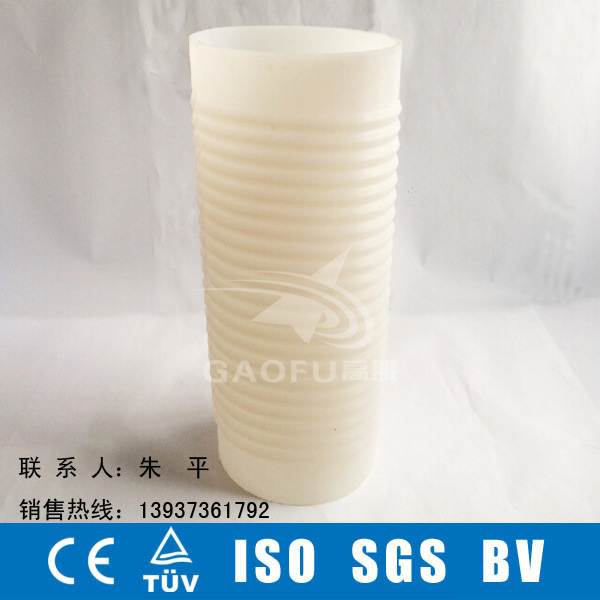 硅胶波纹软管ø150*400mm，新乡高服厂家报价格