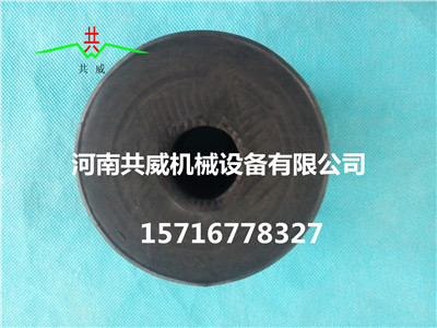  新乡共威直线振动筛支腿专用减振簧   220*220*50型号橡胶弹簧			 