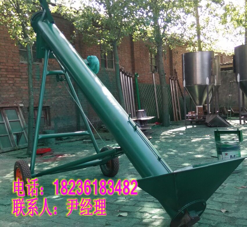 小麦绞龙装车机\\自动吸料上车机\\小麦灌包机