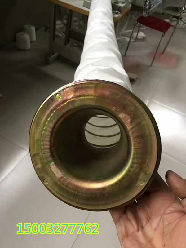 高炉除尘器骨架6米有机硅除尘袋笼发往邯郸