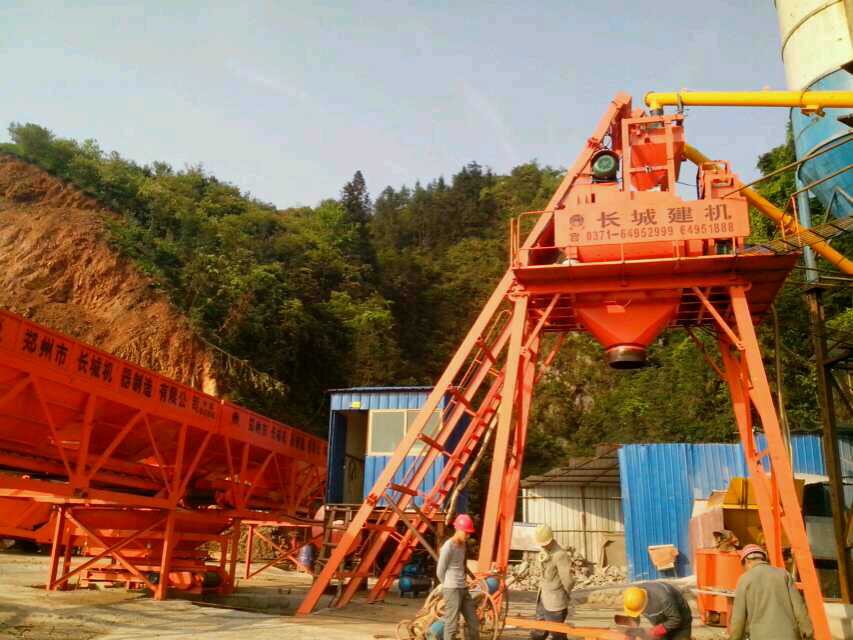 hzs50搅拌站 1方混凝土搅拌站