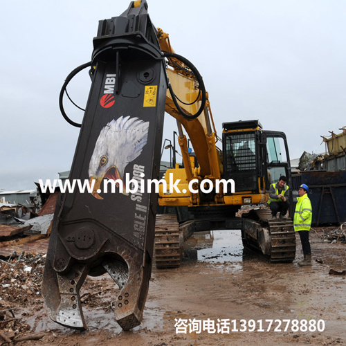 鹰嘴剪 MBI 意大利液压剪 挖掘机 破碎剪 废钢剪切机SH310R剪刀车