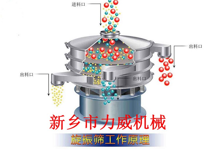 草莓粉旋振筛食品添加剂调味品圆形分目分级筛