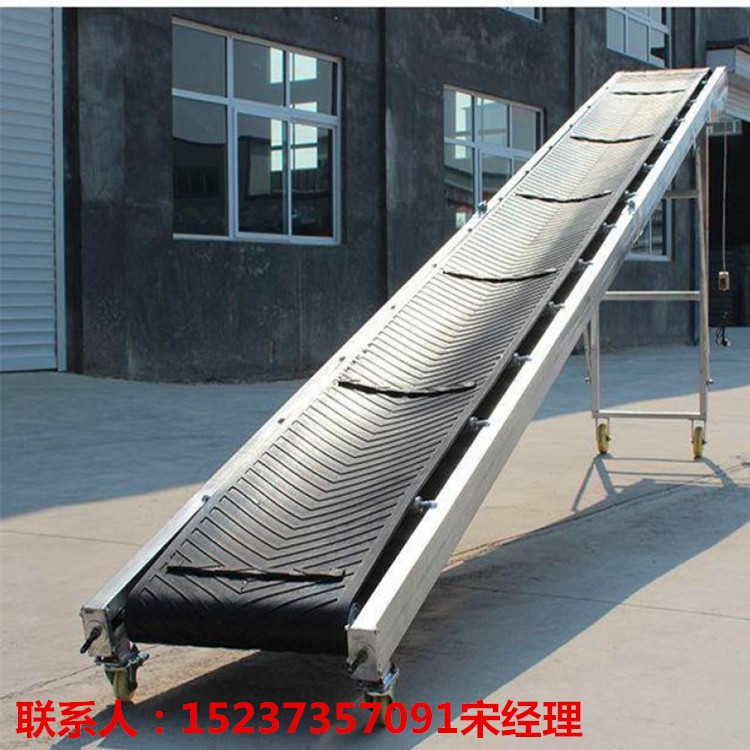 江苏6米移动式输送机已发出折叠式皮带机玉米装车传送带