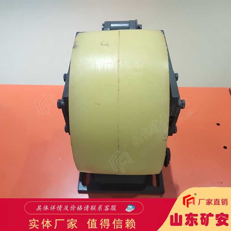  罐笼缓冲装置L35滚轮罐耳氨酯浇筑轮皮外径3500mm