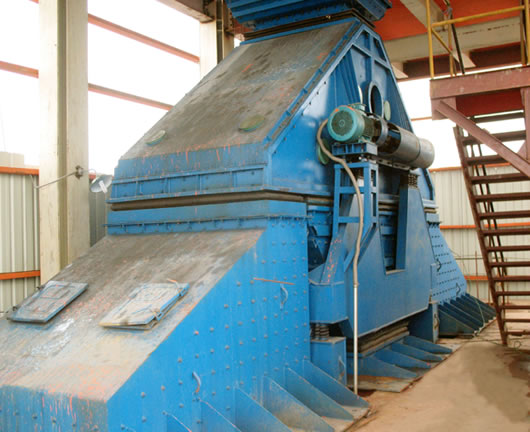 济南中燃莱钢3号3200立方米高炉烧结矿、焦炭、生矿筛