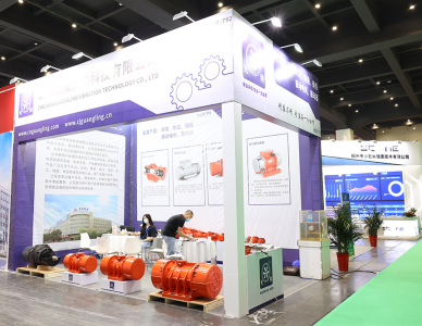 浙江光陵振动科技有限公司精彩亮相2022第二届郑州砂石展！