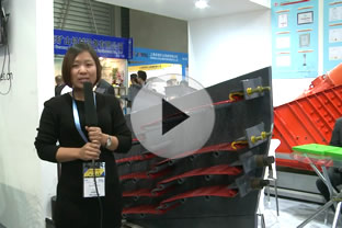 中国振动机械网宝马展专访上海盾牌筛网公司