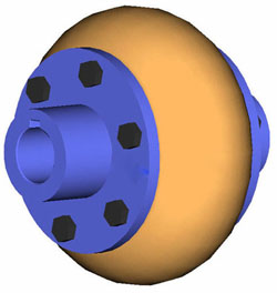 UL轮胎式联轴器,橡胶轮胎联轴器 胎体联轴器