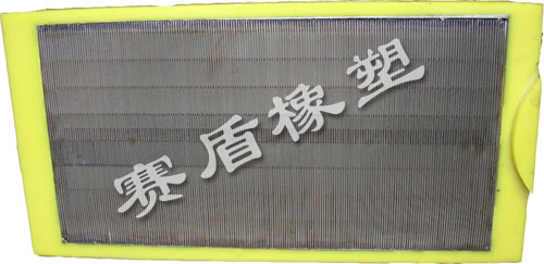 专业生产聚氨酯不锈钢条缝筛板