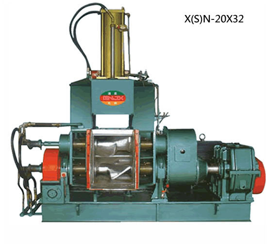 X(S)N-20×32橡塑加压式捏炼机