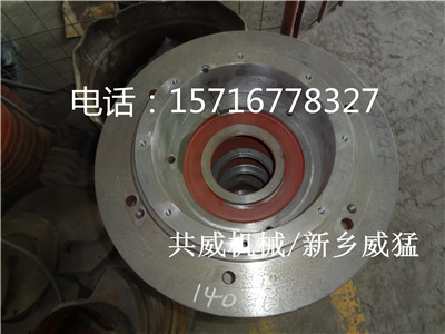 河南共威机械设备有限公司YZO-140-6B振动电机端盖			 
