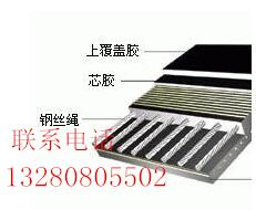 钢丝绳输送带 钢丝绳传送带