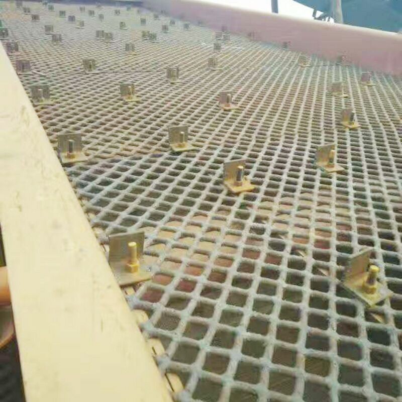 65锰钢焊接筛网振动筛矿山筛网