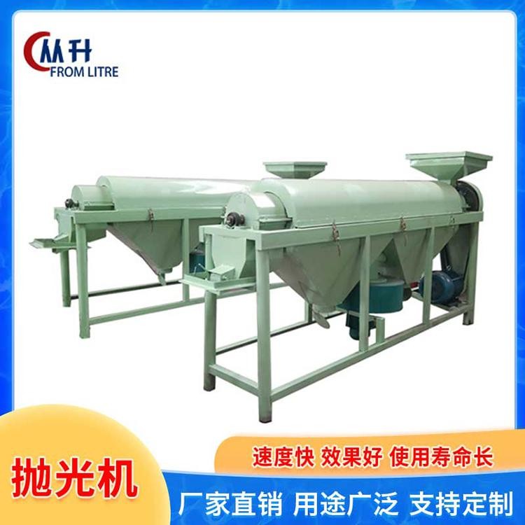 10吨大豆抛光机从升220V豆类除霉抛光机