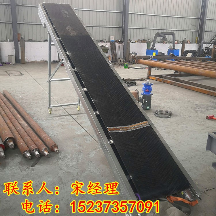 小型玉米棒装车机器/农用玉米传送带/220V折叠输送机