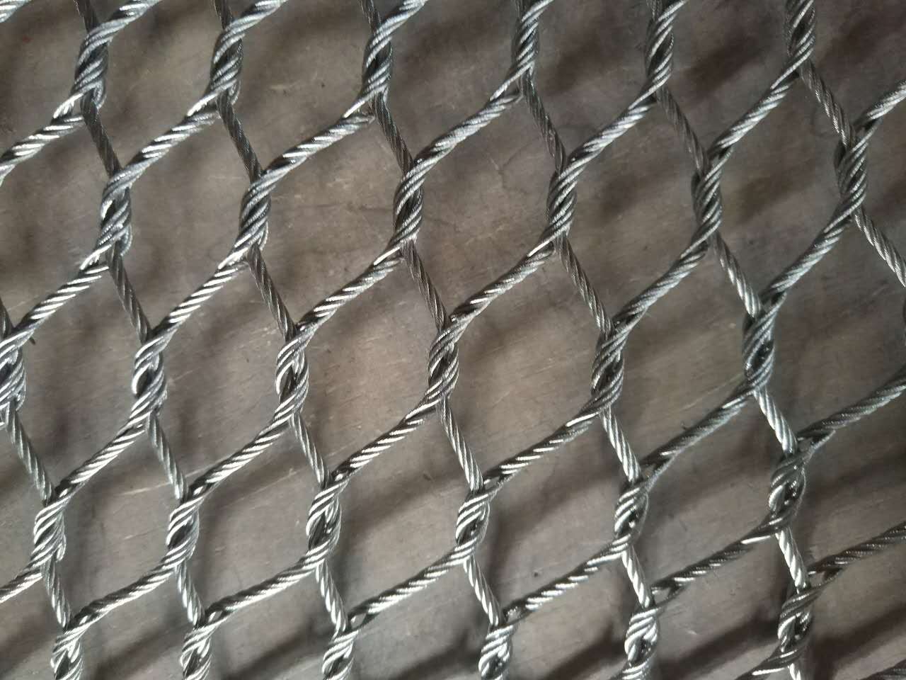 不锈钢绳网,钢丝绳网,钢丝绳防护网,不锈钢卡扣绳网-实体生产厂家
