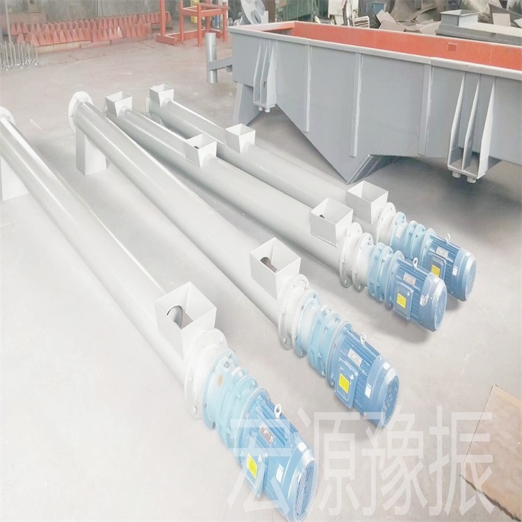 高温炉灰渣管式螺旋输送机
