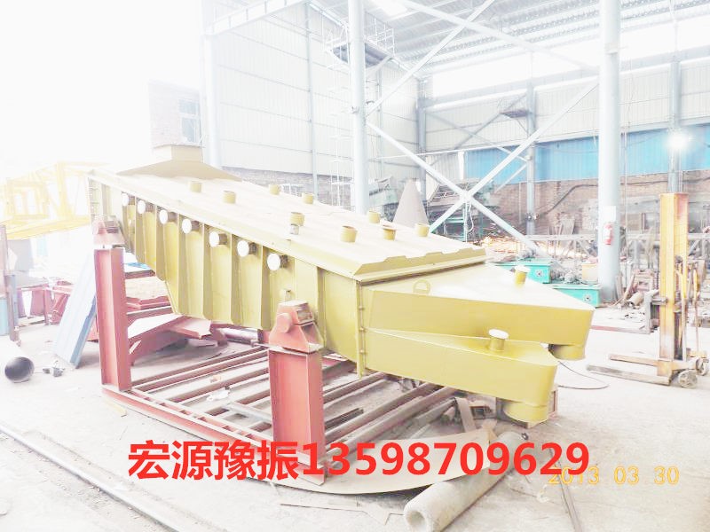  大型矿业石料厂圆振筛摇摆筛ZSG0818型高效直线振动筛