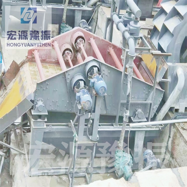 石料大颗粒筛分机石灰块圆形摇摆筛ZSG0818-2F矿山高效振动筛