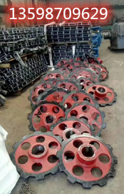 提升机链轮单双排凸台链轮规格参数及型号