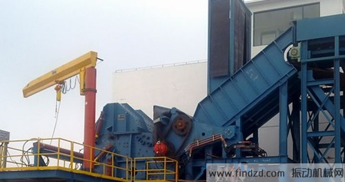 安徽省第一条废钢铁破碎生产线合肥投产