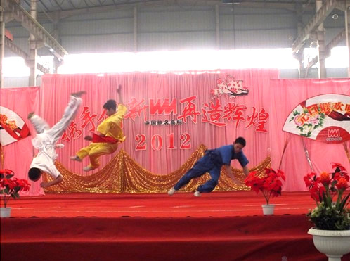 一等奖 威猛振源部 武术《武林风》