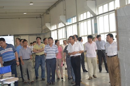 大地工程开发集团北京总部领导参观天津德通电气