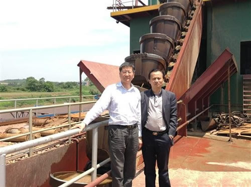 中国砂石协会韩继先秘书长赴湖南考察调研