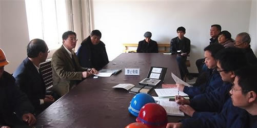 中国砂石协会韩继先秘书长等一行走访冀东发展集团