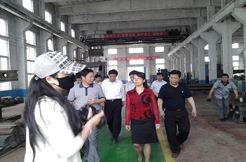 鹤壁市委常委、统战部长于燕莅临太行全利重工调研工作