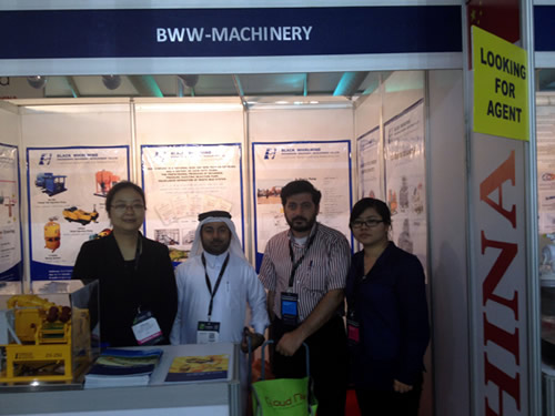 黑旋风工程机械参加第十届卡塔尔国际建筑博览会