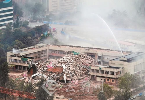 万余吨建筑垃圾