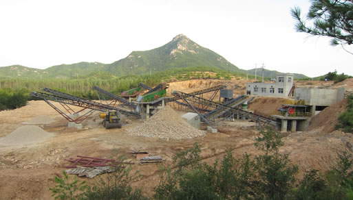 南昌矿机200t/h骨料生产线