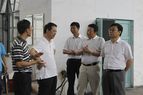 河北省科技厅陈卫滨副巡视员到煤炭科工集团唐山研究院调研工程技术研究中心建设工作