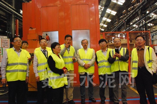 中国水泥协会机制砂石骨料考察团到美卓矿机(法国)工厂考察交流