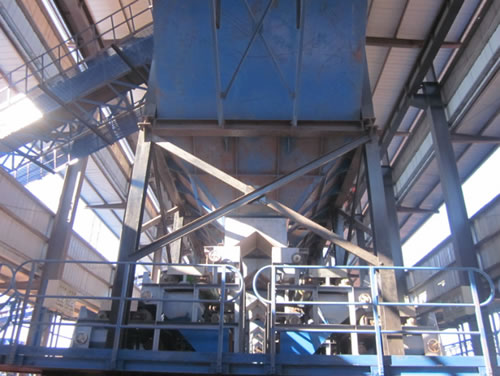 松滋金津矿机南非500吨每小时锰矿生产线项目