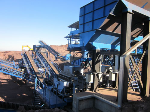 松滋金津矿机南非500吨每小时锰矿生产线项目