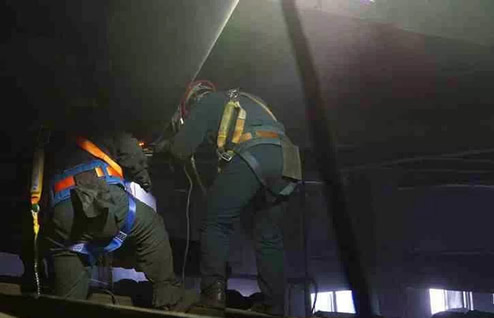 天铁集团焦化厂自营改造筛焦除尘工程顺利完工